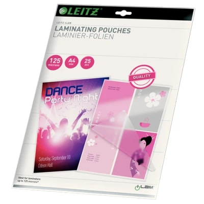 Afbeelding van Lamineerhoes Leitz iLAM A4 2x125micron EVA 25stuks