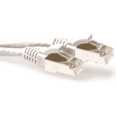 Afbeelding van ACT FB7310 LSZH SFTP CAT6A Patchkabel Snagless Wit 10 meter