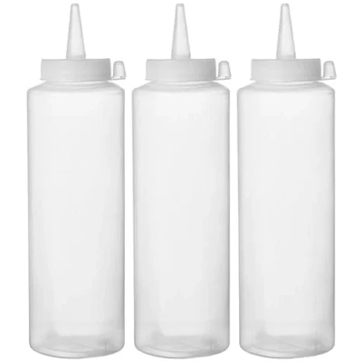 Afbeelding van Hendi Dispenser Flacon Transparant 0,2 Liter Ø5x(H)18,5cm ( 3 Stuks )