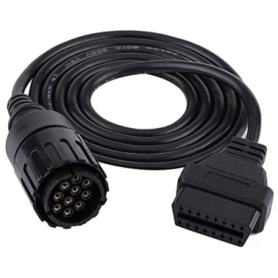 Afbeelding van 10 pins naar 16 OBD2 connector, diagnostische adapterkabel voor ICOM D Motorrijwiel