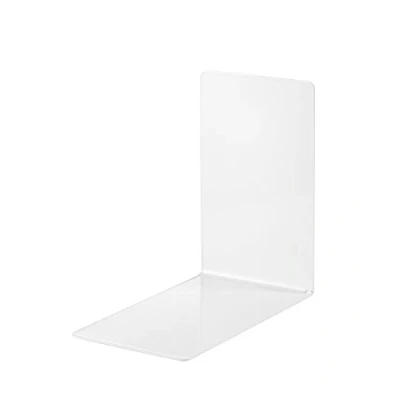 Afbeelding van Alco Al 4301 10 Boekensteun 85X140X140Mm Metaal 2 Stuks In Doos Wit