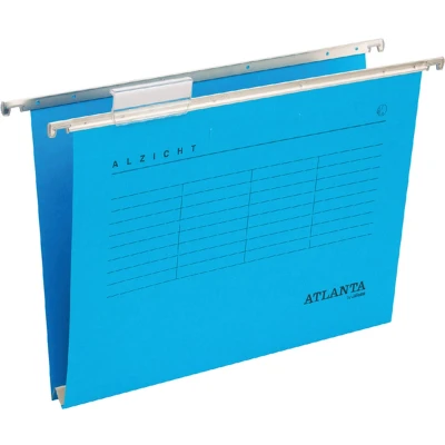 Afbeelding van Hangmap Alzicht folio frontaal U bodem blauw