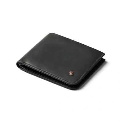 Afbeelding van Bellroy Hide &amp; Seek, dunne leren portemonnee, RFID edities beschikbaar (Max. 12 pasjes en contant geld) NightForest