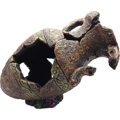 Afbeelding van Duvoplus Aquariumdecoratie Vissen Decoratie Kruik 28,5x17,5x22cm 1st