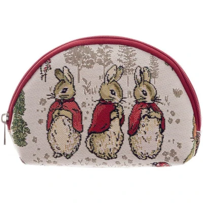 Afbeelding van Make up tasje Gobelinstof Peter Rabbit Flopsy Konijntjes