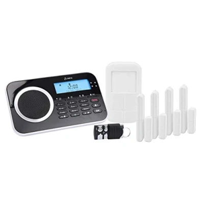 Afbeelding van OLYMPIA Protect 9761 GSM huisalarmsysteemset met 4 deur /raamcontacten, 1 bewegingsmelder en afstandsbediening, zwart