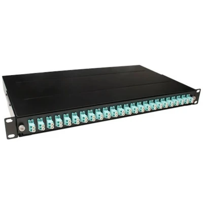 Afbeelding van Glasvezel patchpaneel OM3 (LC, Duplex, 19 inch, 1U)