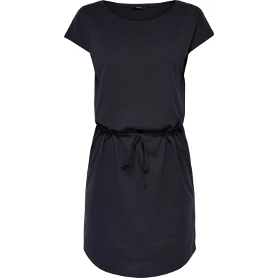 Afbeelding van Only Dames Jurk ONLMAY S/S DRESS 2er Pack regular fit Blauw L Ronde Hals Volwassenen