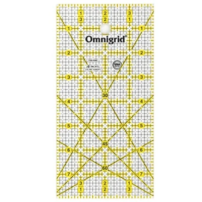 Afbeelding van Omnigrid Liniaal Rechthoek 4&quot; x 8&quot; 10,2 cm 20,3