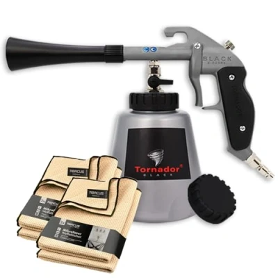 Afbeelding van Tornador Black Z 020RS Pneumatisch reinigingspistool 5.5 bar Brushless, Incl. multitool