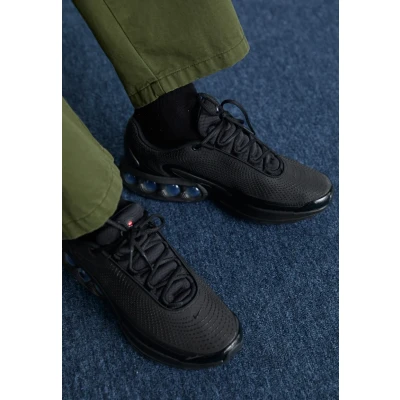 Afbeelding van Nike Sportswear AIR MAX DN Sneakers laag, Heren, Maat: 42.5, Black/metallic dark grey/cool grey/white Kunststof/ textiel