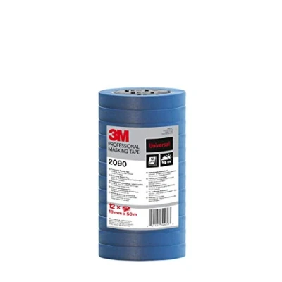 Afbeelding van Scotch® Professionele afplaktape 2090, diverse oppervlakken, 18 mm x 50 m, 12 rollen