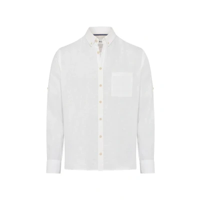 Afbeelding van BRAX Style DIRK Overhemd, Heren, Maat: XXL, White