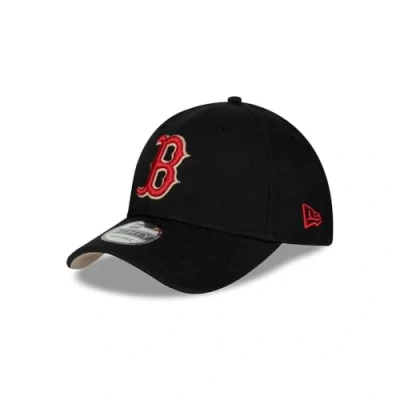 Afbeelding van New Era Boston Red Sox 9forty Adjustable Snapback Cap Mlb Essential Black/Beige One Size