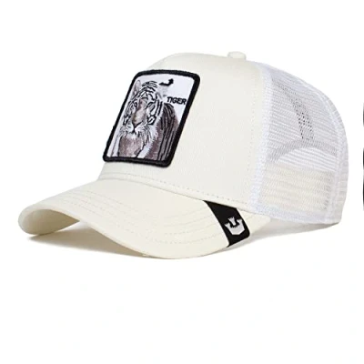 Afbeelding van Goorin Bros Trucker Pet, Heren, Maat: One Size, Weiß