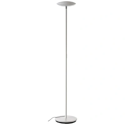 Afbeelding van Deko Light LED vloerlamp Bermuda, kop draaibaar, wit
