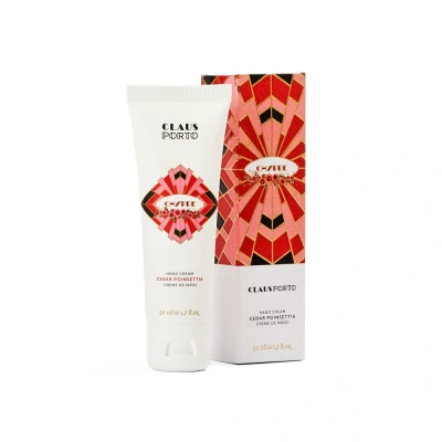 Afbeelding van Claus Porto Chypre Ceder Poinsettia Handcrème