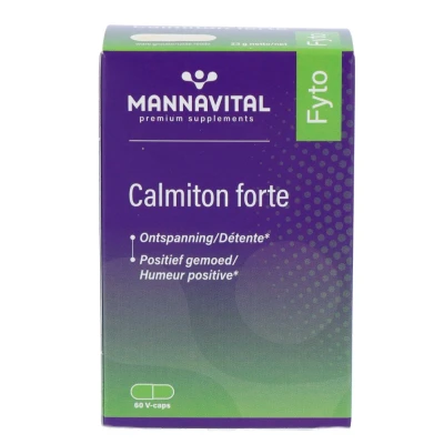 Afbeelding van MannaVital Calmiton Forte 60CP