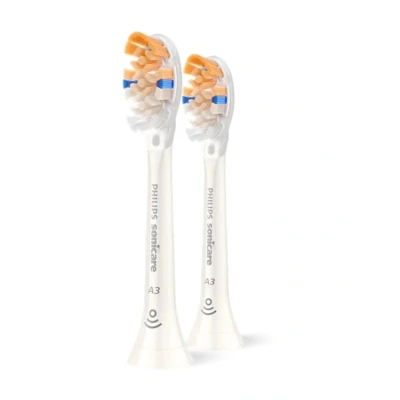 Afbeelding van Philips Sonicare Premium All in One A3 Opzetborstels voor Elektrische Tandenborstel Wit Verpakking van 2 HX9092/87