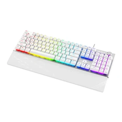 Afbeelding van KRUX Frost Silver White RGB Gaming Keyboard KRX0133