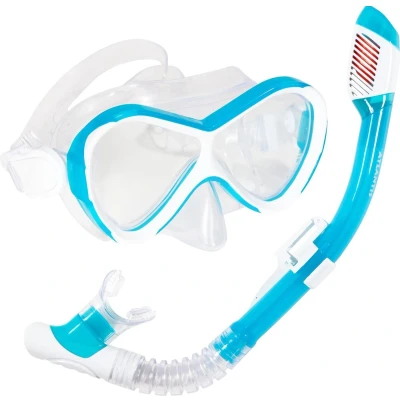 Afbeelding van Snorkelset Atlantis Abaco White/Turquoise