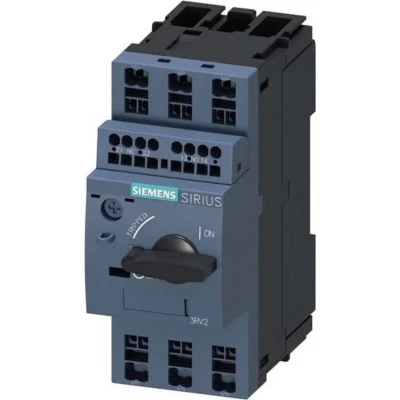 Afbeelding van Siemens 3RV2011 1BA25 Vermogensschakelaar 1 stuk(s) Instelbereik (stroomsterkte): 1.4 2 A Schakelspanning (max.): 690 V/AC (b x h d) 45 106 97 mm