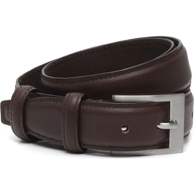 Afbeelding van The Chesterfield Brand Leren Riem Elliot Bruin