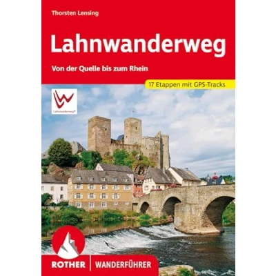 Afbeelding van Lahnwanderweg: Von der Quelle bis zum Rhein. 17 Etappen mit GPS Tracks