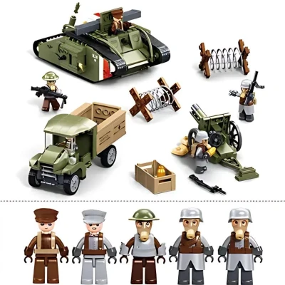 Afbeelding van Army aanvallende tank WWII Mark Vs
