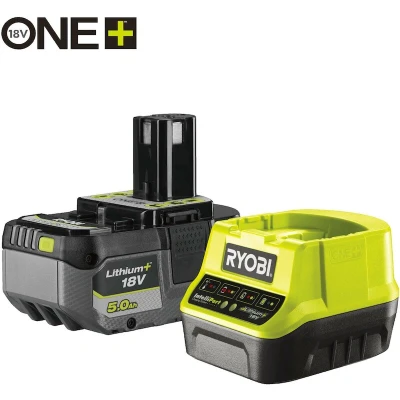 Afbeelding van Ryobi RC18120 150X ONE+ 18V 5.0Ah Lithium+ accu en lader 5133005573