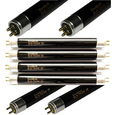 Afbeelding van 4 x DuraBulb UV lampen voor bankbiljettencontroleurs, F4 T5 BLB, W, L112 A, Mercury of Eagle bankbiljettencontroleurs