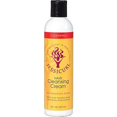 Afbeelding van Hair Cleansing Cream No Fragrance Steil Krullend Kroes Haar Milde en Hydraterende Shampoo 237ml