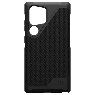 Afbeelding van Samsung Galaxy S24 Ultra MagSafe Hoesje Siliconen en TPU (zacht) UAG Backcover/Hardcase Zwart Telefoonhoesje Shockproof/Valbescherming