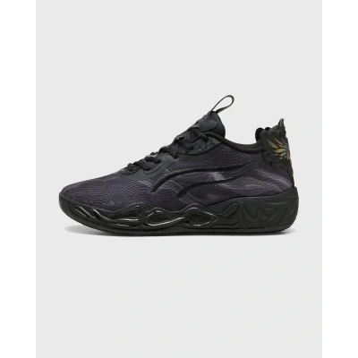 Afbeelding van PUMA MB.04 Lo Team Basketball Schoenen Unisex, Groen, Maat 40