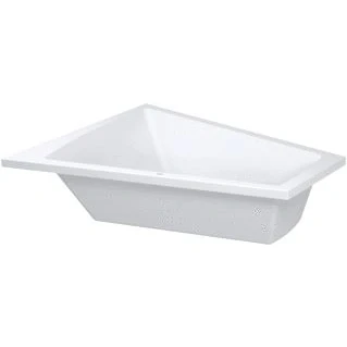 Afbeelding van Duravit Paiova bad acryl afgeschuind links 180x140x46cm wit