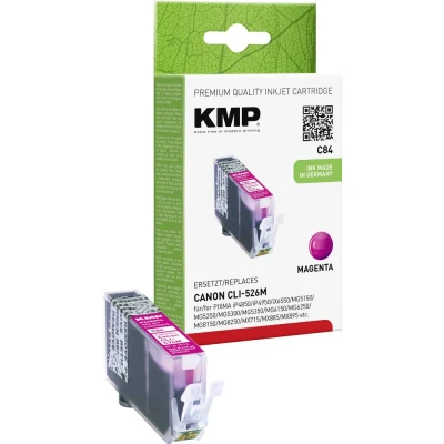 Afbeelding van KMP Inktcartridge vervangt Canon CLI 526M Compatibel Magenta C84 1515,0006