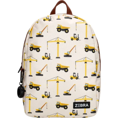 Afbeelding van Zebra Trends Kids Rugzak M Bouwverkeer