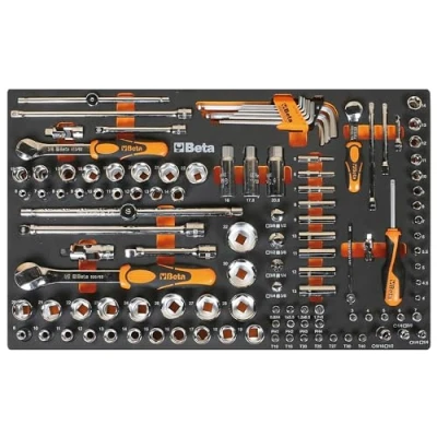 Afbeelding van Beta M105 Zachte foam inlegbak met assortiment 024500871