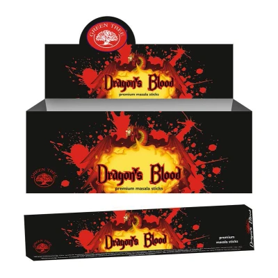 Afbeelding van Green Tree Wierook Dragon Blood, 15 gram