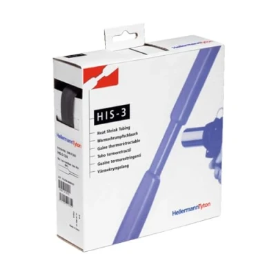 Afbeelding van HellermannTyton 308 30150 Krimpkous zonder lijm Zwart 1.50 mm 0.50 Krimpverhouding:3:1 10 m