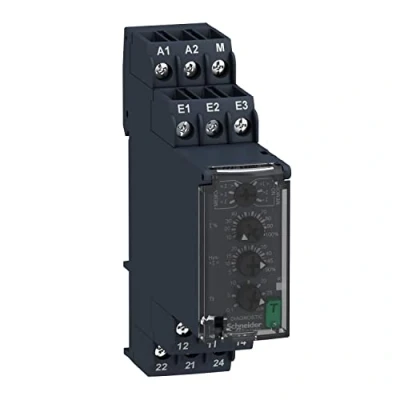 Afbeelding van Schneider electric stroombewakingsrelais meetstroom 4ma 1a over of onderstroom voeding 24 240vac insteltijd 0 1 30s 2w rm22ja31mr