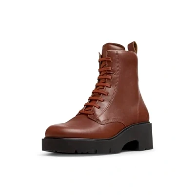 Afbeelding van Camper Dames Milah K400577 Lace Up Bootie, Rood 011, 41 EU, EU