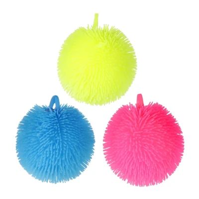Afbeelding van Toi Toys Pufferz Knijppufferbal Neon, 8cm