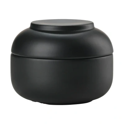 Afbeelding van Zone Denmark Sensu Pot met deksel Dia 10 x 7,5 cm Black