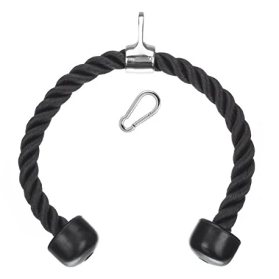 Afbeelding van Katai Tricep Push Pull Down Rope Cord voor Multi Gym. Kabelbevestiging Compleet met karabijnhaak
