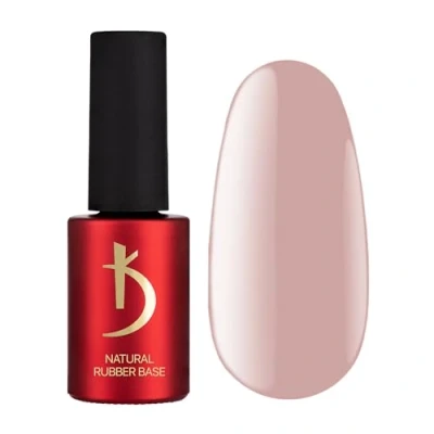 Afbeelding van K odi Professional Natural Rubber Base Gel Coat Nail Polish Tea Rose Nude UV LED onderlak nagellak onberispelijk, lang aanhoudende nagelkleur nagels 7 ml