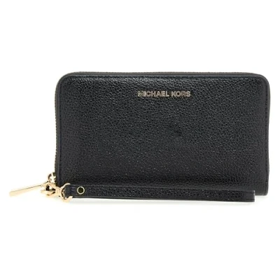 Afbeelding van Michael Kors Mercer FLAT CASE Portemonnee, Dames, Maat: One Size, Black