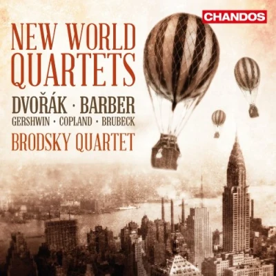 Afbeelding van Brodsky Quartet New World Quartets (CD)