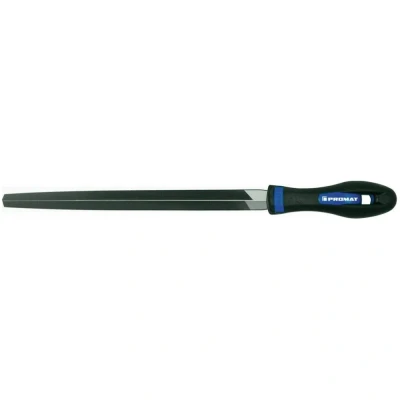 Afbeelding van Promat vijl met heft driekantig halfzoet 14 mm 200