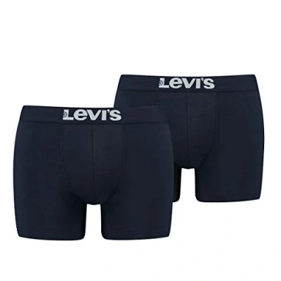 Afbeelding van Levi&#039;s heren boxershorts Solid Basic Boxers,Donkerblauw,XL